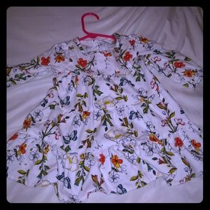 Old navy dress 6-12 floral toddler